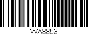 Código de barras (EAN, GTIN, SKU, ISBN): 'WA8853'