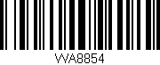 Código de barras (EAN, GTIN, SKU, ISBN): 'WA8854'