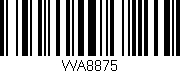 Código de barras (EAN, GTIN, SKU, ISBN): 'WA8875'