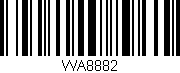 Código de barras (EAN, GTIN, SKU, ISBN): 'WA8882'