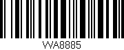 Código de barras (EAN, GTIN, SKU, ISBN): 'WA8885'