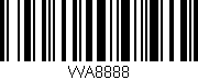 Código de barras (EAN, GTIN, SKU, ISBN): 'WA8888'