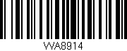 Código de barras (EAN, GTIN, SKU, ISBN): 'WA8914'