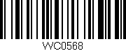 Código de barras (EAN, GTIN, SKU, ISBN): 'WC0568'