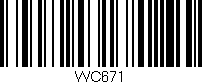 Código de barras (EAN, GTIN, SKU, ISBN): 'WC671'