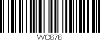 Código de barras (EAN, GTIN, SKU, ISBN): 'WC676'