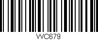 Código de barras (EAN, GTIN, SKU, ISBN): 'WC679'