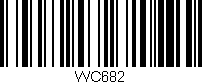 Código de barras (EAN, GTIN, SKU, ISBN): 'WC682'