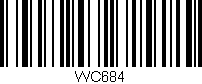 Código de barras (EAN, GTIN, SKU, ISBN): 'WC684'