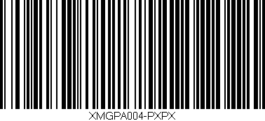 Código de barras (EAN, GTIN, SKU, ISBN): 'XMGPA004-PXPX'