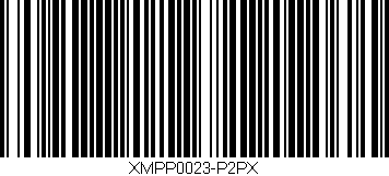 Código de barras (EAN, GTIN, SKU, ISBN): 'XMPP0023-P2PX'