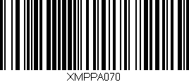 Código de barras (EAN, GTIN, SKU, ISBN): 'XMPPA070'