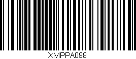 Código de barras (EAN, GTIN, SKU, ISBN): 'XMPPA098'