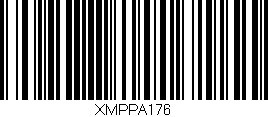 Código de barras (EAN, GTIN, SKU, ISBN): 'XMPPA176'