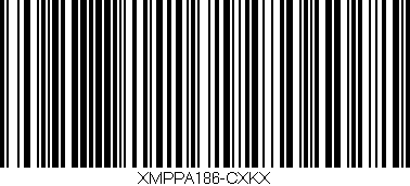 Código de barras (EAN, GTIN, SKU, ISBN): 'XMPPA186-CXKX'