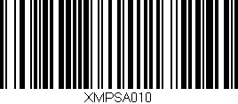 Código de barras (EAN, GTIN, SKU, ISBN): 'XMPSA010'