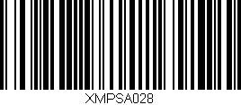 Código de barras (EAN, GTIN, SKU, ISBN): 'XMPSA028'