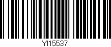Código de barras (EAN, GTIN, SKU, ISBN): 'YI15537'