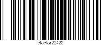 Código de barras (EAN, GTIN, SKU, ISBN): 'cfcolor23423'