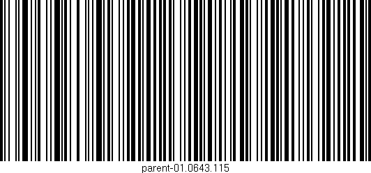 Código de barras (EAN, GTIN, SKU, ISBN): 'parent-01.0643.115'