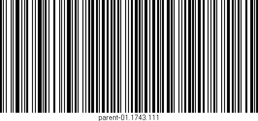 Código de barras (EAN, GTIN, SKU, ISBN): 'parent-01.1743.111'