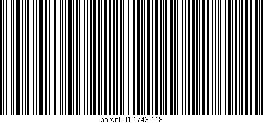 Código de barras (EAN, GTIN, SKU, ISBN): 'parent-01.1743.118'