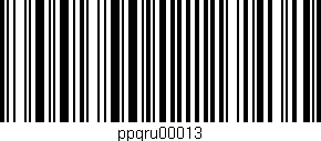 Código de barras (EAN, GTIN, SKU, ISBN): 'ppgru00013'