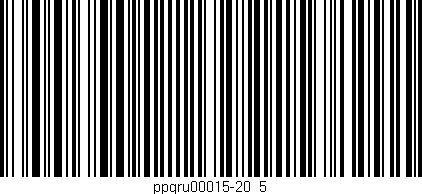 Código de barras (EAN, GTIN, SKU, ISBN): 'ppgru00015-20_5'