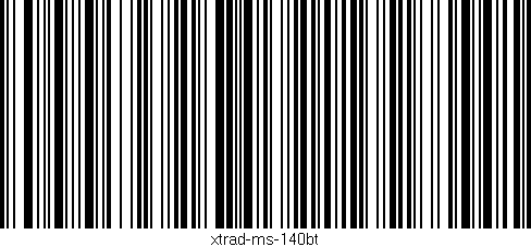 Código de barras (EAN, GTIN, SKU, ISBN): 'xtrad-ms-140bt'