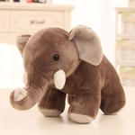 30 centímetros bonito Grande Stuffed Plush Toy Simulação Elephant boneca Throw Pillow Presente de Natal de aniversário Redbey