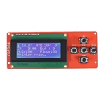 2004 LCD Inteligente Display Module controlador de tela com cabo para rampas 1.4 Kit Printer Arduino mega Pololu Escudo Arduino RepRap 3D Acessório