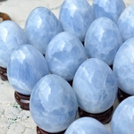 300g NATURAL DO CÉU AZUL CALCITA de cristal de quartzo OVO ESFERA DA ESFERA DE CURA