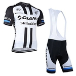 2014 Outdoor Sports Pro Team `s dos homens de manga curta gigante Shimano ciclismo Jersey e Shorts Bib Set-Large agasalhos ao ar livre