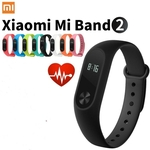 2017 Criativo Original Heart Monitor Band 2 inteligente Pulseira de Fitness relógio inteligente Pulseira Miband OLED Touchpad sono Taxa Mi Band2 Bluetooth 4.0 Heart Rate Monitor