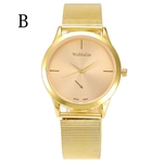 2017 Fashion Female Clocks Women Luxury Quartz Watch Rose Gold Watch B