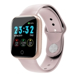 2019 NOVO I5 relógio inteligente Mulher Homens Heart Rate Monitor de Fitness Rastreador pedômetro chamada de lembrete Sport Watch Para Huawei PK B57 P70