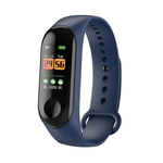 2019 Pressão Smart Sport Pulseira Pulseira Sangue homens Heart Rate Monitor pedômetro relógio inteligente para Android iOS