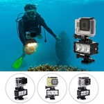 30M Underwater LED Luz de Vídeo Mergulho Iluminação Preencha Lâmpada para GoPro herói 7 6 5 SJCAM Xiaomi Yi EKEN H9 Acessório