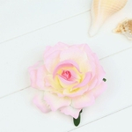 20pcs / lot DIY Simular floração rosas Artificial Cabeça de Flor de presente de casamento Decoração