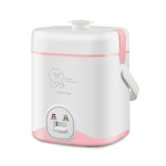 REM 220V Yoice Mini Início rosa Rice Cooker com 1.2L antiaderente Liner