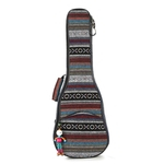 21 23 26 Estilo Nacional Inch Canvas Ukulele leva o saco de algodão acolchoado Caso Strap Duplo para Ukulele guitarra