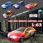 LBLA 4 Estilos Coca-Cola Pode 1:63 Mini Carro RC com Carro Luz Veículo Rádio Controle Remoto Corrida Off Road Estilos de Ação Para Crianças brinquedos