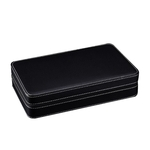 12 Grids PU Leather Watch Box de armazenamento Mostrando Rel¨®gios de exibi??o caixa de armazenamento