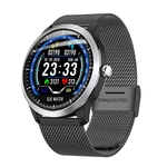 1.22 Polegadas Homens Smart Blood Pressure Smartwatch ECG + PPG Pulseira De Relógio Inteligente