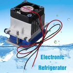 12 V 75 W Semicondutores de refrigeração eletrônica Refrigerador de Ar Condicionado de Espaço Frio Dissipador de Calor