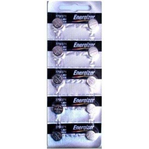 10 Baterias Energizer 370 371 Bateria Original Relógio