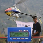 REM 100A 60V DC RC helicóptero avião Battery Power Analyzer Watt Meter Balancer (azul)