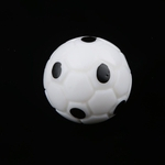 10pcs 1:12 Escala Casa de bonecas em miniatura bolas de futebol de futebol