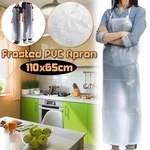 110X65 cm PVC Chef avental Avental transparente à prova d 'água à prova de óleo de plástico e óleo e proteção contra ácidos e álcalis Cozinha Avental