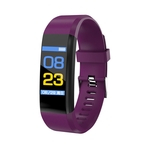 115 Plus Smart Watch Atividade Fitness Tracker tela Cor Pulseira impermeável